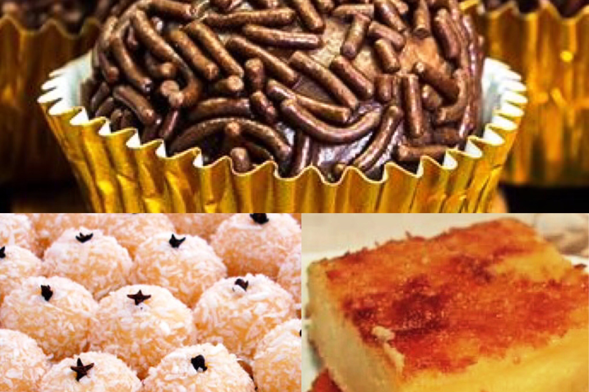  Brigadeiro, Beijinho & Bolo De Fubá - Brazilian Truffles & Moist Cornmeal Cake 
